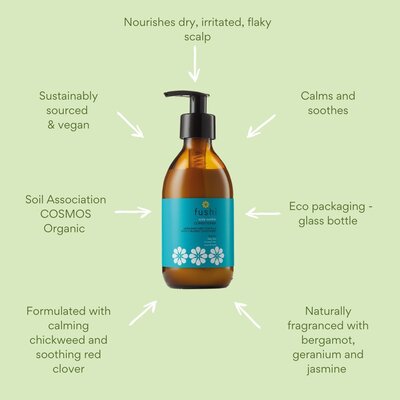 Fushi Wellbeing Scalp Soother Herbal Conditioner, 230ml