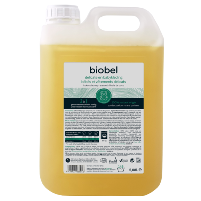 Biobel Wasmiddel Babykleding en Delicate stoffen 5L