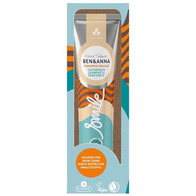 BEN&ANNA Toothpaste Smile with Fluoride Cinnamon Orange 75ml
