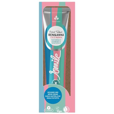 BEN&ANNA Toothpaste Smile with Fluoride Coco Mania 75ml