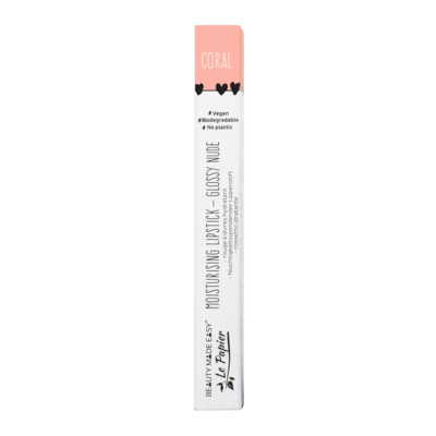 Beauty Made Easy Moisturizing lipstick - Glossy Nudes - CORAL - 6 g