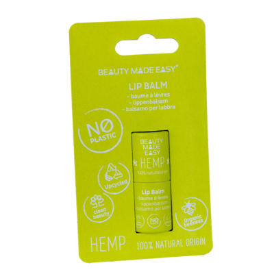 Beauty Made Easy Papertube lipbalm HEMP 6gr