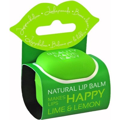 Beauty Made Easy Lip Balm LIME & LEMON 6,8 gr - (green)