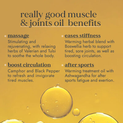 Fushi Wellbeing Really Good Muscle & Joints Oil - 100ml