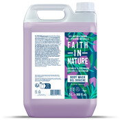 Faith in Nature Body Wash Lavender & Geranium - Refill - 5 Liter