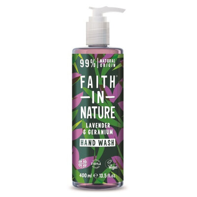 Faith in Nature Hand Wash Lavender & Geranium - 400ml