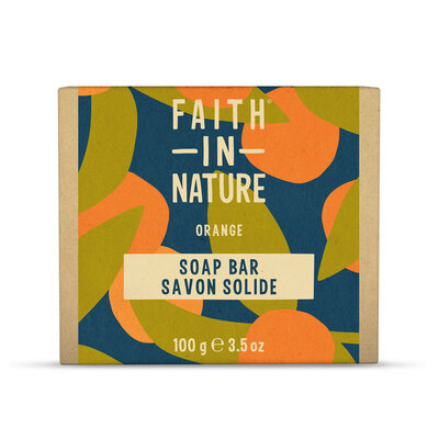 Faith in Nature Natuurlijke Zeep Orange - 100gr
