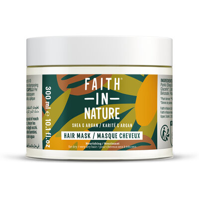 Faith in Nature Haarmasker Shea & Argan - 300ml