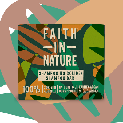 Faith in Nature Shampoo Bar Shea & Argan - 85gr