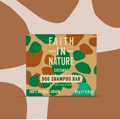 Faith in Nature Kokos Honden Shampoo Bar - 85gr