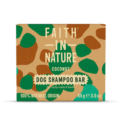 Faith in Nature Kokos Honden Shampoo Bar - 85gr