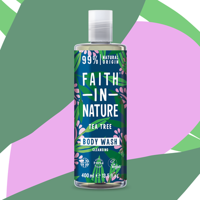 Faith in Nature Body Wash Tea Tree - 400ml