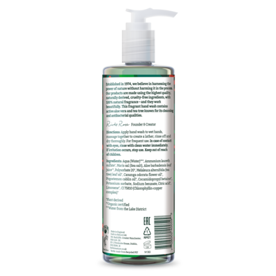 Faith in Nature Hand Wash Aloe Vera & Tea Tree - 400ml