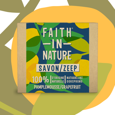 Faith in Nature Natuurlijke Zeep Grapefruit - 100gr