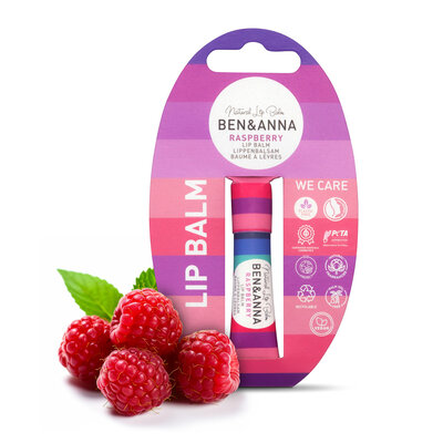 BEN&ANNA Lip Balm Pure - Raspberry