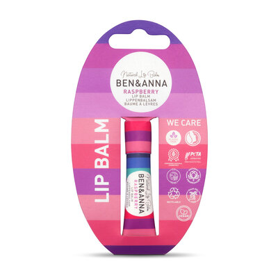 BEN&ANNA Lip Balm Pure - Raspberry