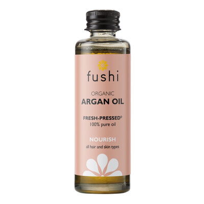 Fushi Wellbeing Argan Oil, Organic - 100ml, 50ml, 30ml of 10ml