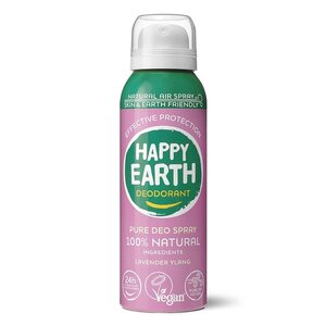Happy Earth Natuurlijke deo natural air spray lavender ylang