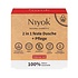 Niyok 2in1 Vaste Douchegel  + Verzorging Intense Red 80g.