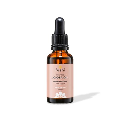 Fushi Wellbeing Organic Jojoba olie - 100ml, 30ml of 10ml