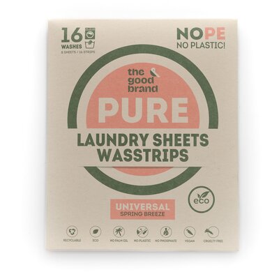 The Good Brand Wasstrips 16 wasbeurten - Spring Breeze