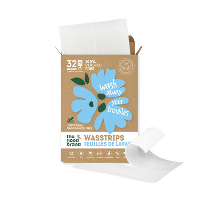 The Good Brand Wasstrips Scent free 32 of 64 wasbeurten (geur vrij)