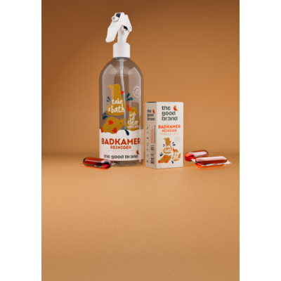 The Good Brand Badkamerreiniger Fles Met Pod + 2 refill Pods (voor 3 x 500ml)