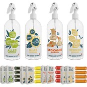 The Good Brand XL Voordeel Schoonmaakpakket - 4 Flessen met pods + 8 x 2 Refill Pods (20 x 500ml)