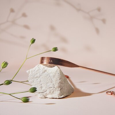 Arista Ayurveda  Ayurvedische Tongschraper Koper