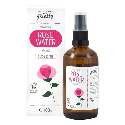 Zoya Goes pretty Organic Bulgarian Rose Water Glazen fles - 100ml