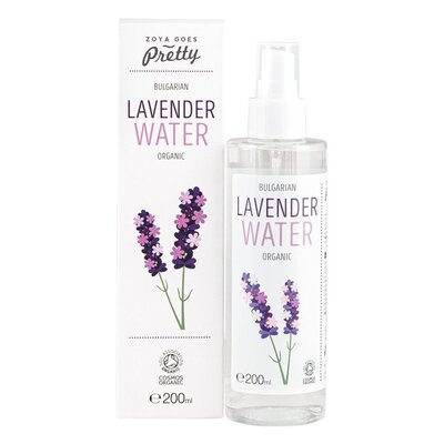 Zoya Goes pretty Organic, Bulgarian Lavender Water 200ml of 400ml