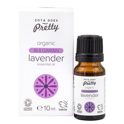 Zoya Goes pretty Organic Bulgarian Lavender essential oil - 10 ml of 30ml