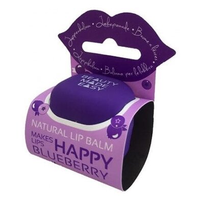 Beauty Made Easy Lip balm Blueberry - 6,8 G (Purple)