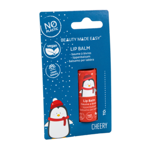 Beauty Made Easy Cheery Lipbalm Vegan - Plastic Free