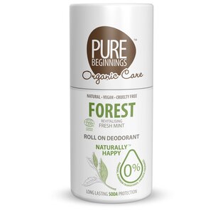 Pure Beginnings Roll on deodorant - Forest - Revitalising Fresh Mint
