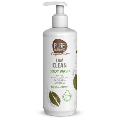 Pure Beginnings I Am Clean - Body Wash - Boabab + Marula - 500ml
