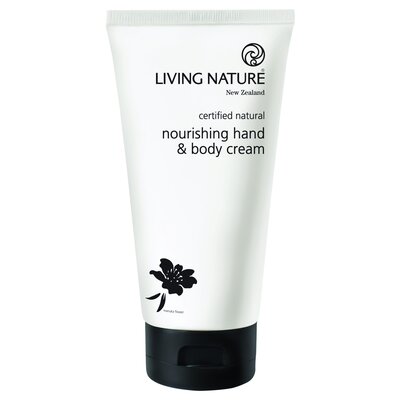 Living Nature Nourishing Hand & Body Cream  - 150ml