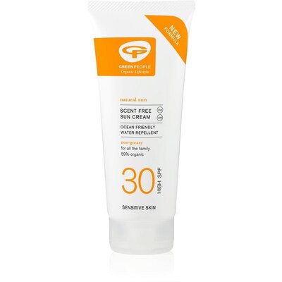 Green People Zonnebrand SPF30 parfumvrij - 100ml of 200ml