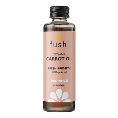 Fushi Wellbeing Carrot Oil fresh Pressed - 100ml, 50ml of 10ml