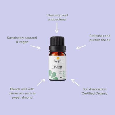 Fushi Wellbeing Tea Tree Organic Essential Oil 5ml