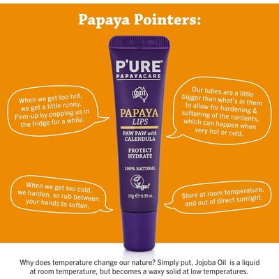 P'URE Papayacare Papaya Lips 10g