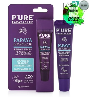 P'URE Papayacare Papaya Lip Rescue 10g