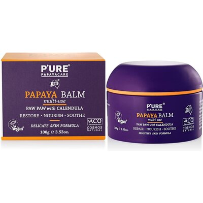 P'URE Papayacare Papaya Balm Multi-Use 100g