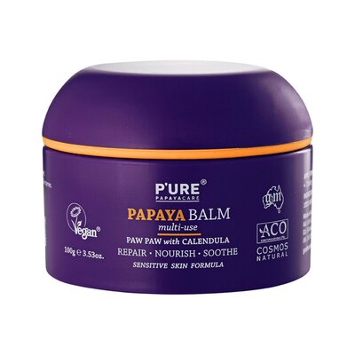 P'URE Papayacare Papaya Balm Multi-Use 100g