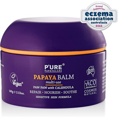 P'URE Papayacare Papaya Balm Multi-Use 100g