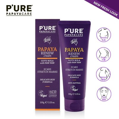 P'URE Papayacare Papaya Renew Cream 100ml