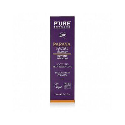 P'URE Papayacare Papaya Facial Cleanser 150ml