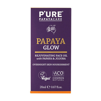 P'URE Papayacare Papaya Glow Rejuvenating Face Oil 20ml
