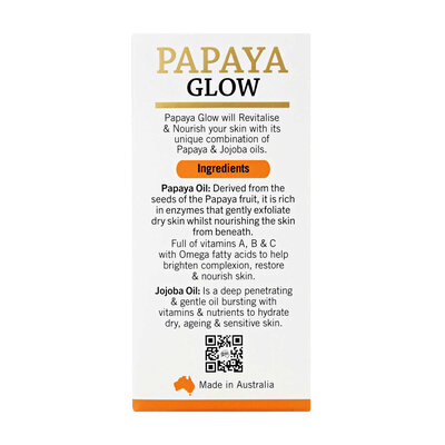 P'URE Papayacare Papaya Glow Rejuvenating Face Oil 20ml