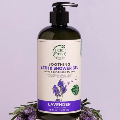Petal Fresh Soothing Bath & Shower Gel Lavender - 475ml